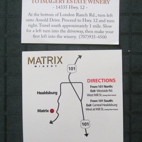 VINEYARD COLLECTIBLES - 17 pc. lot, California, Imagery, Matrix, Simi, St Supery - Picture 6 of 6